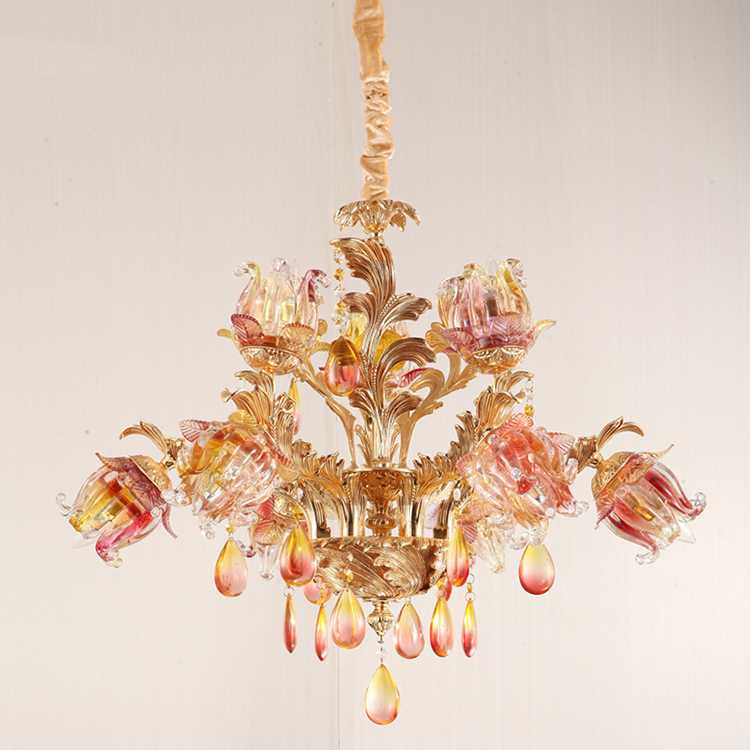 Hanse ExquisitelyHome Lite Antique Gold Chandelier