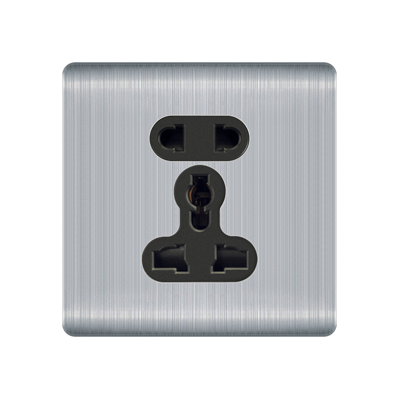 220v hotel two pole with three pole 5 pin multi socket