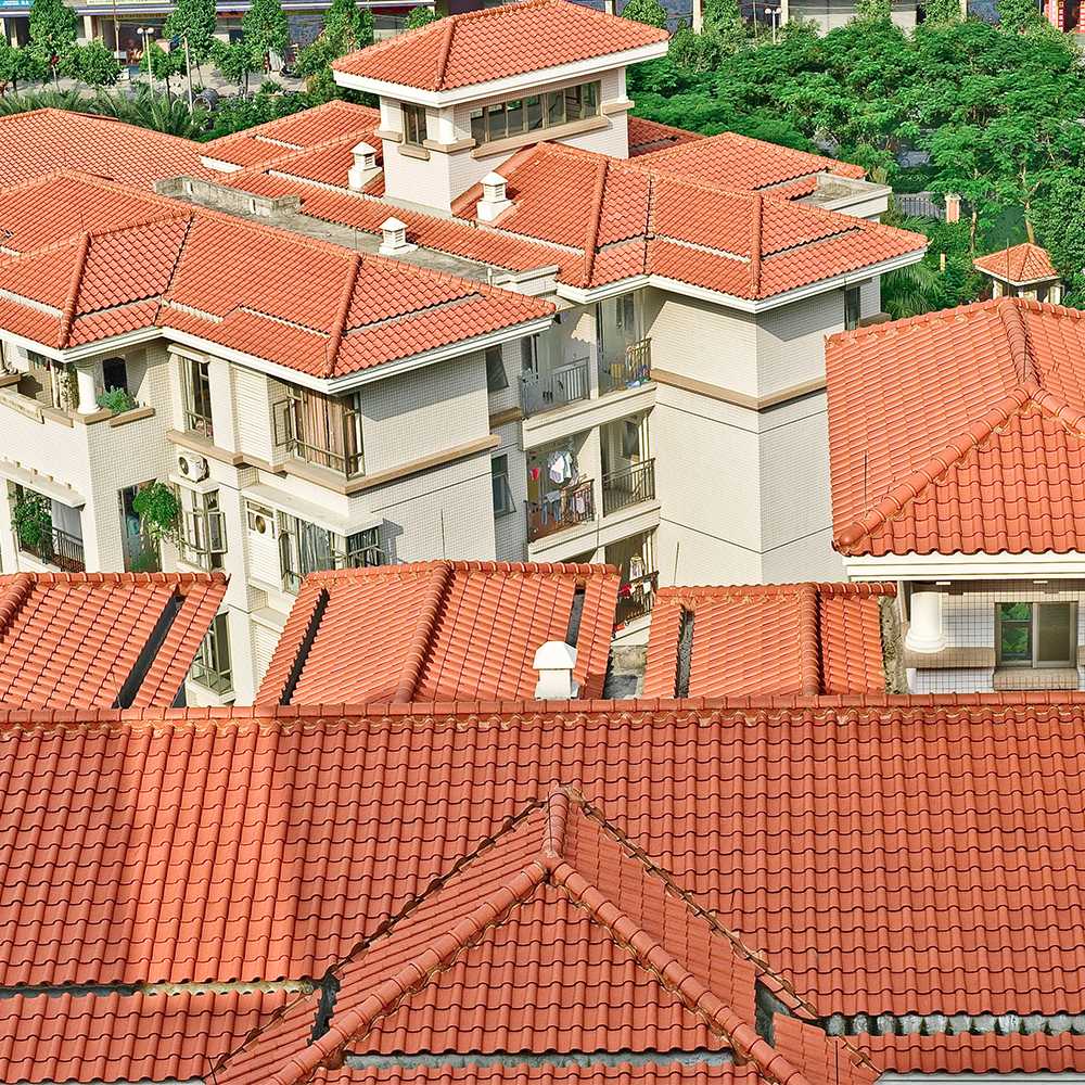 Orange S1 Polycarbonate Roof Tiles Portugal Building Material Price