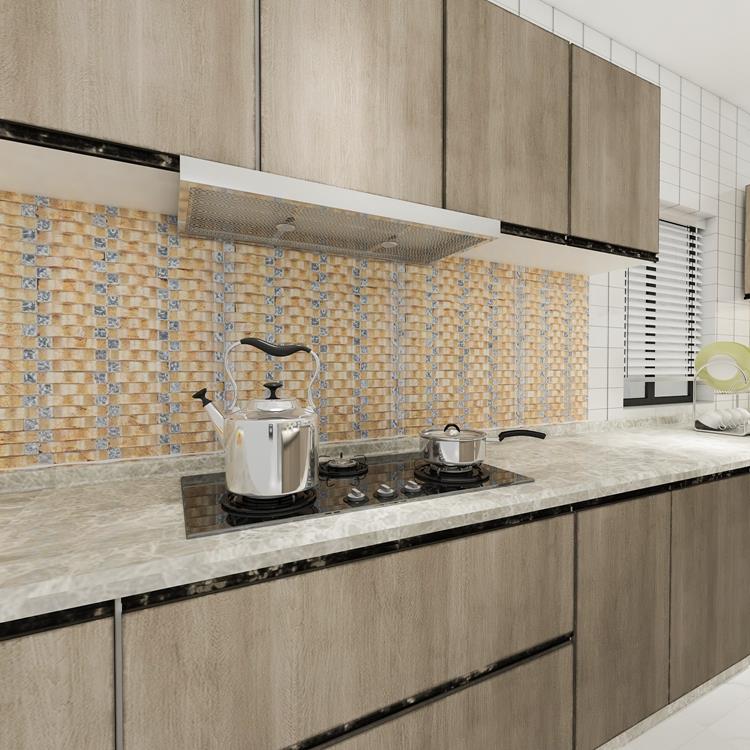 Gold And Silver Glass Mosaic Tiles