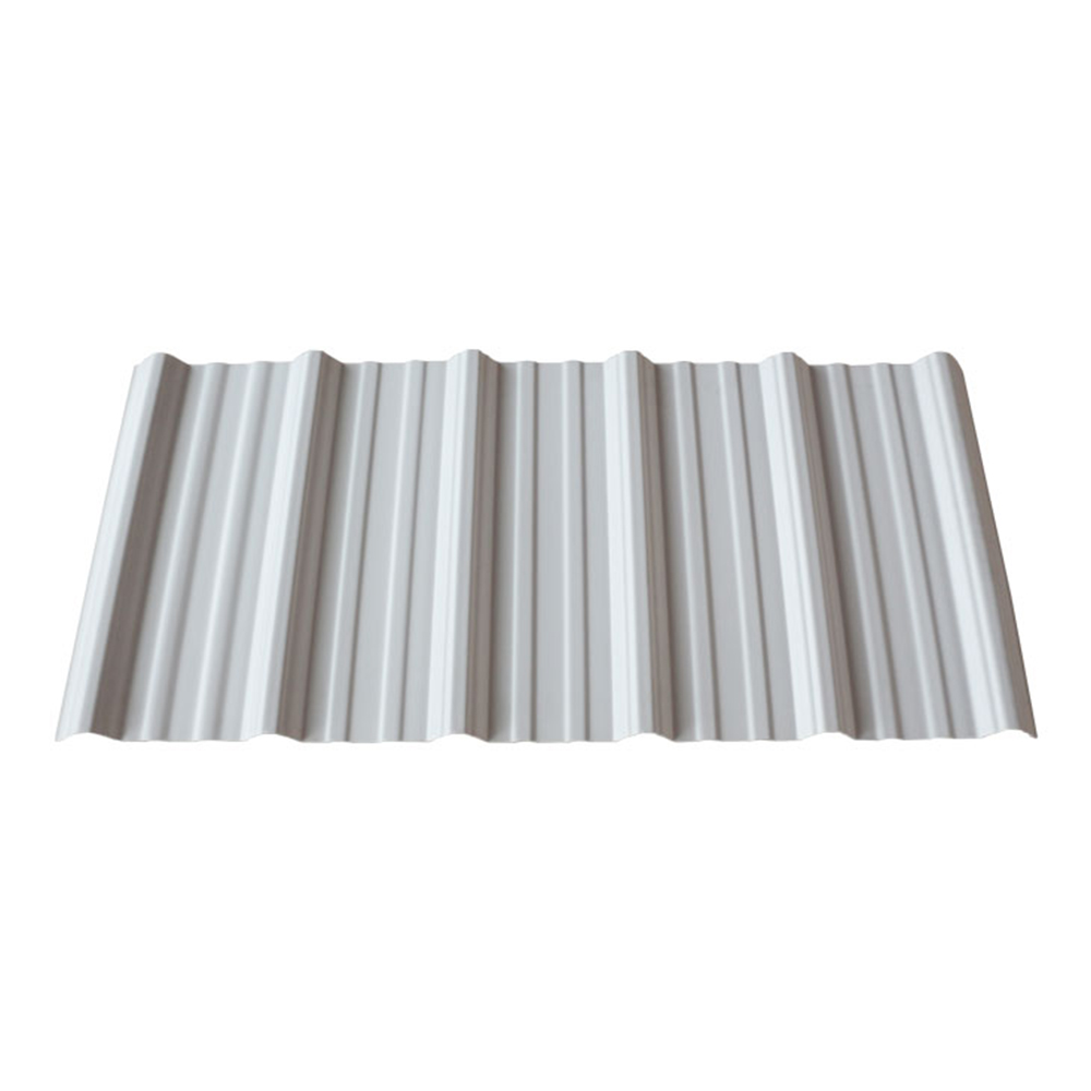 Silver Grey Fire-Resistant And Waterproof Asa Synthetic Resin Plastic Pvc Roof Tile Upvc Roofing Sheets Price In Nepal