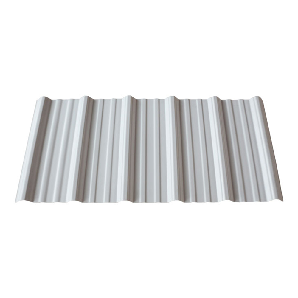 Silver Grey Fire-Resistant And Waterproof Asa Synthetic Resin Plastic Pvc Roof Tile Upvc Roofing Sheets Price In Nepal