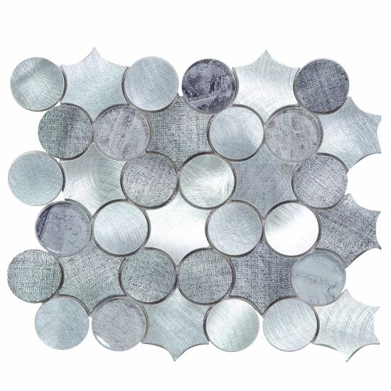 Silver Grey Glazed Ceramic Tile