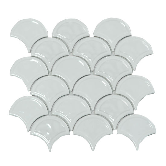 White Glazed Ceramic Tile
