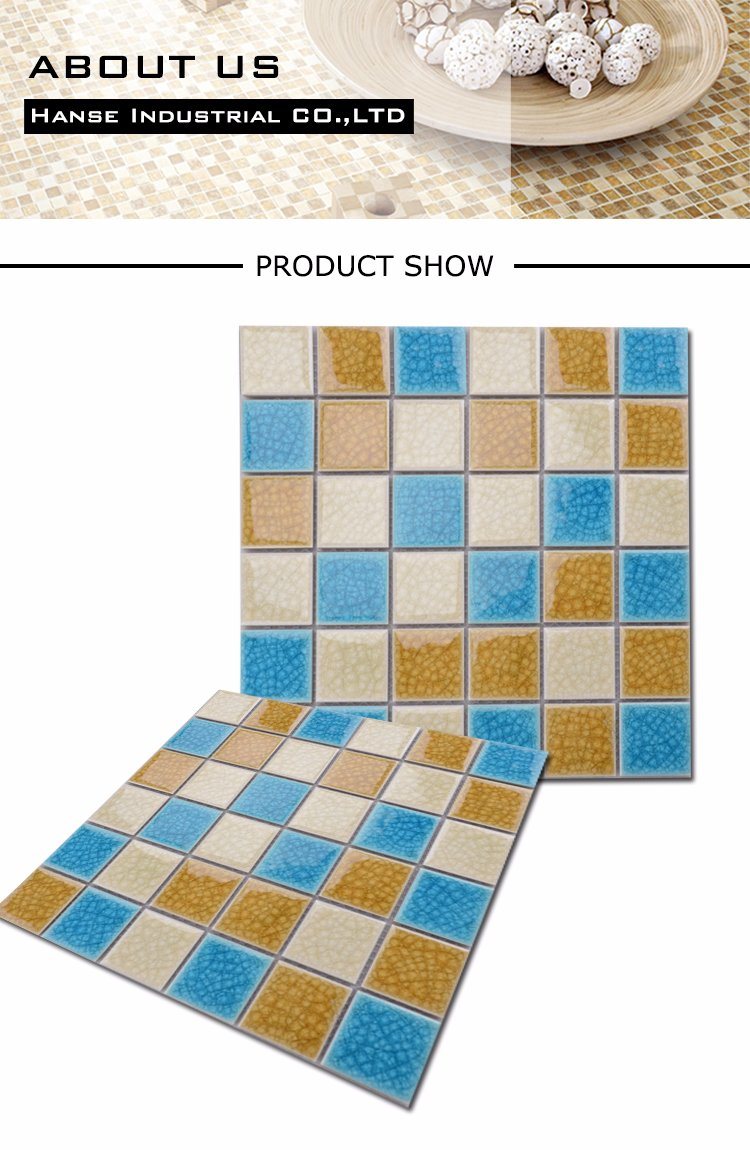 Latest Design and Cheap Ceramic Mosaic Tiles for Floor