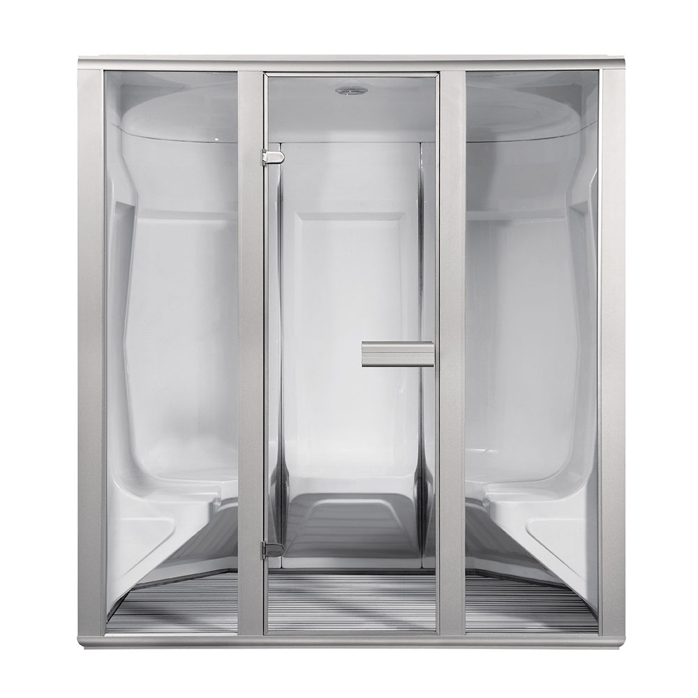 5 Seat Prefabricated Shower Enclosures Douche Commercial Steam Cabinet