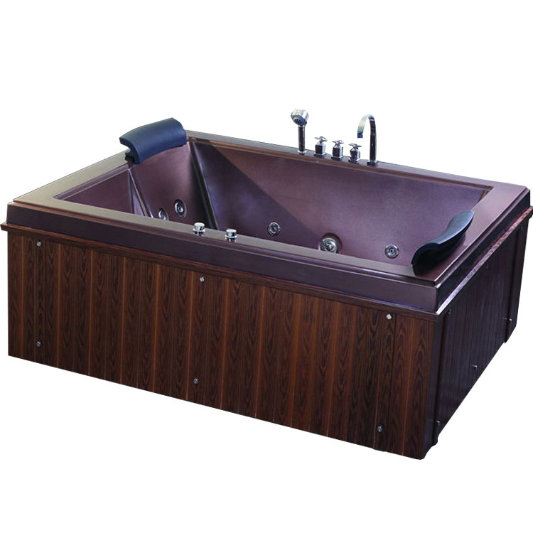 Double Whirlpoolbath Tub With Skirt Bathroom Bathtub