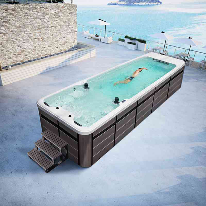7.8M Large Size Outdoor Jet Whirlpool China Swimming Pool