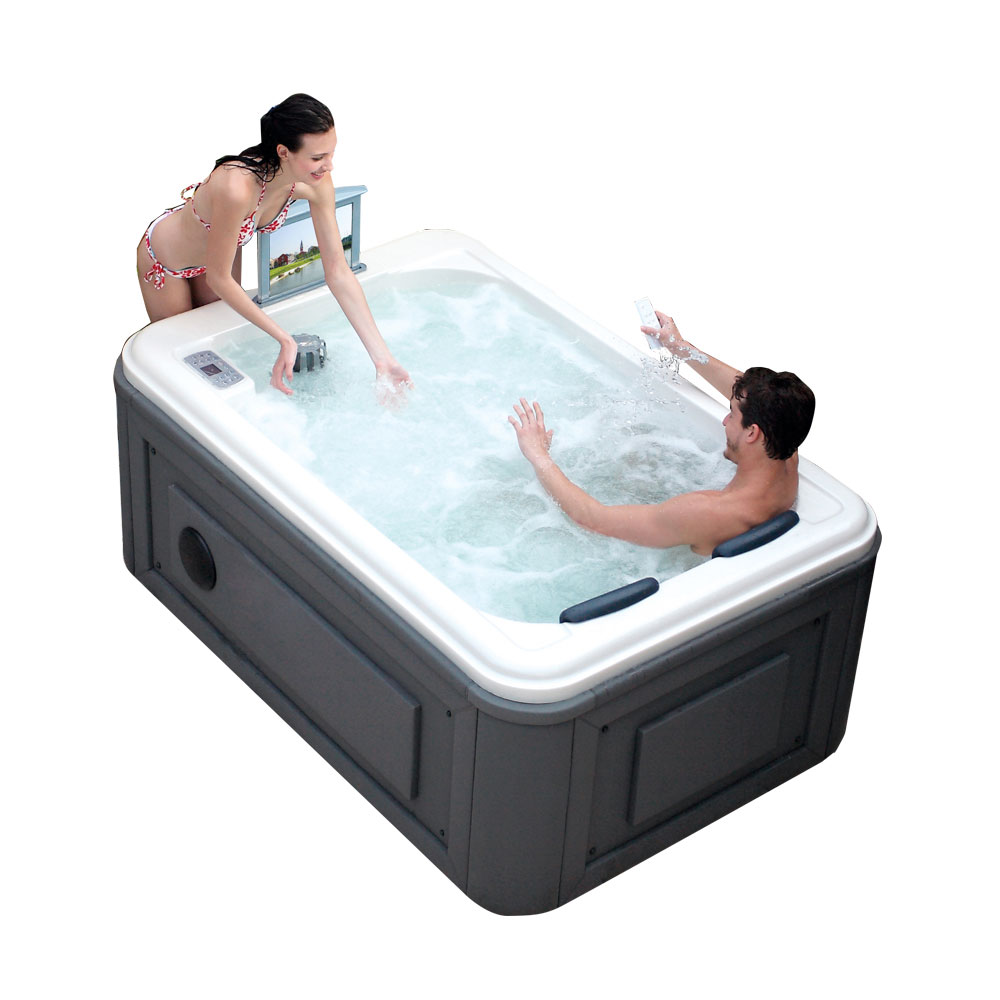 Portable whirlpool Jet Spa Bath - With Adjustable Swivel Jet, 2 levels –