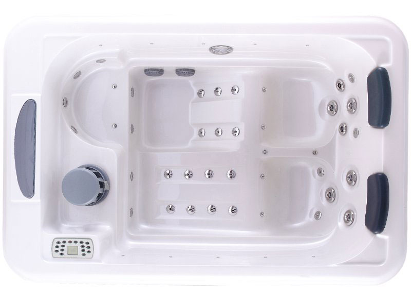Canada style 2 person indoor bathtub bath spa bubble massage