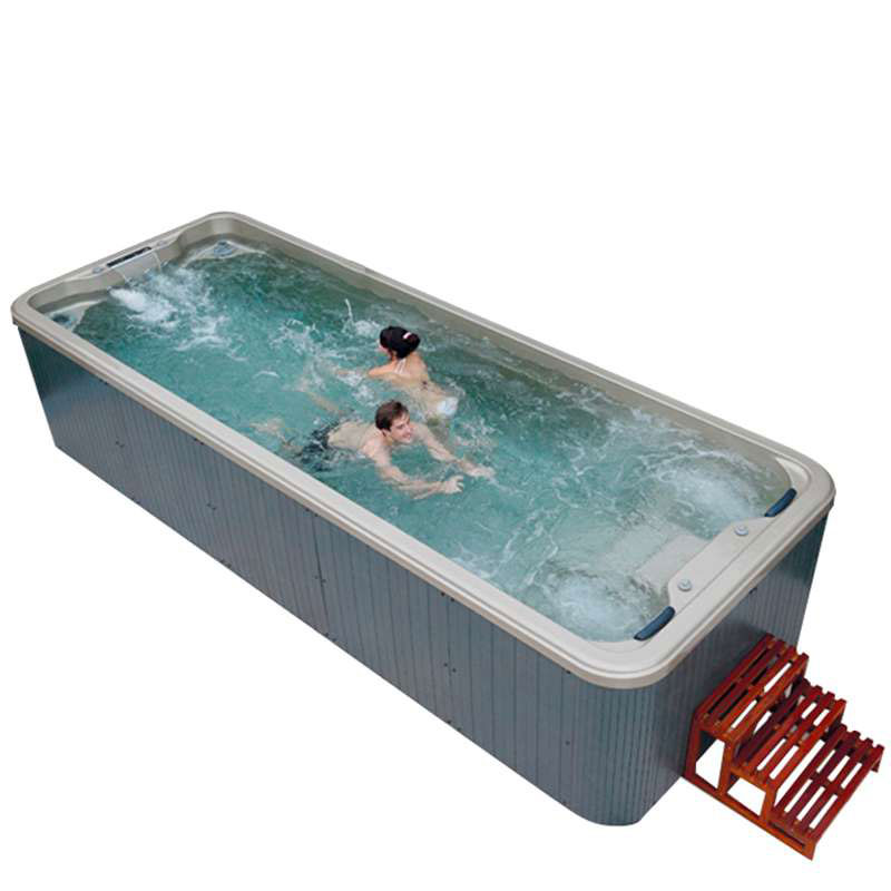 HS-S06B modern life outdoor balboa garden free standing swim spa