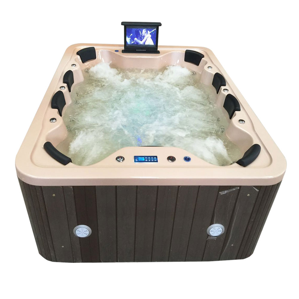 HS-B018G spa 8 person/ above ground hot tub/ 8 seats whirlpool spa hot tub