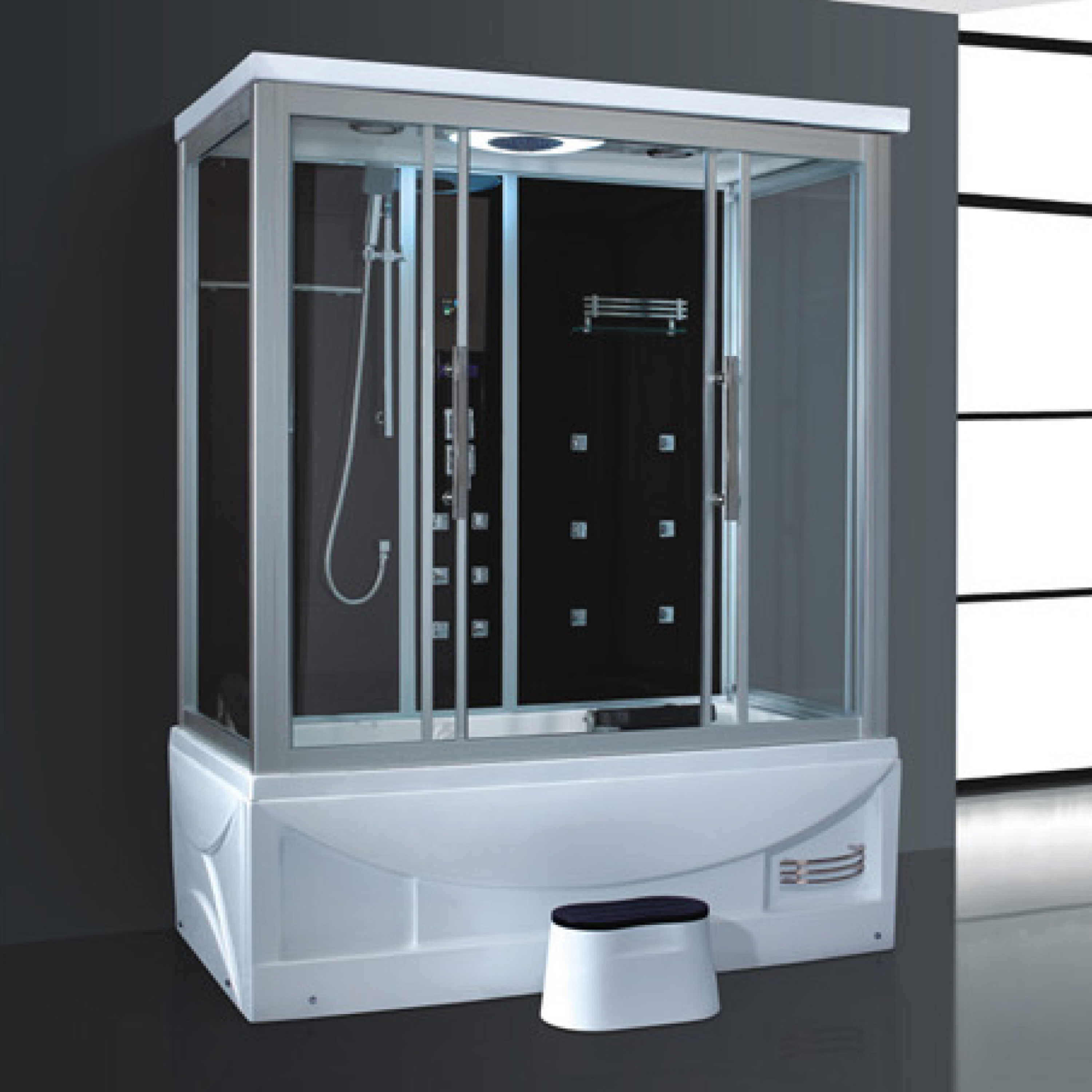 Enclosed Steam Box Shower Enclosure Bathroom