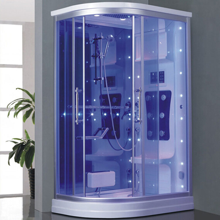 HS-SR010 One person steam room/ glass steam shower room/ arab sex steam bath