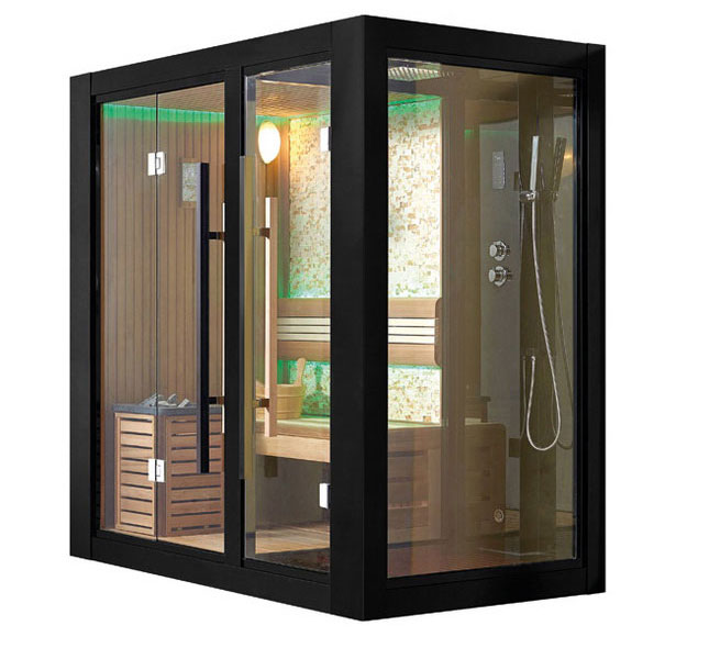 Sauna Bath Indoor Steam Shower Room/ 4 Person Portable Steam Sauna