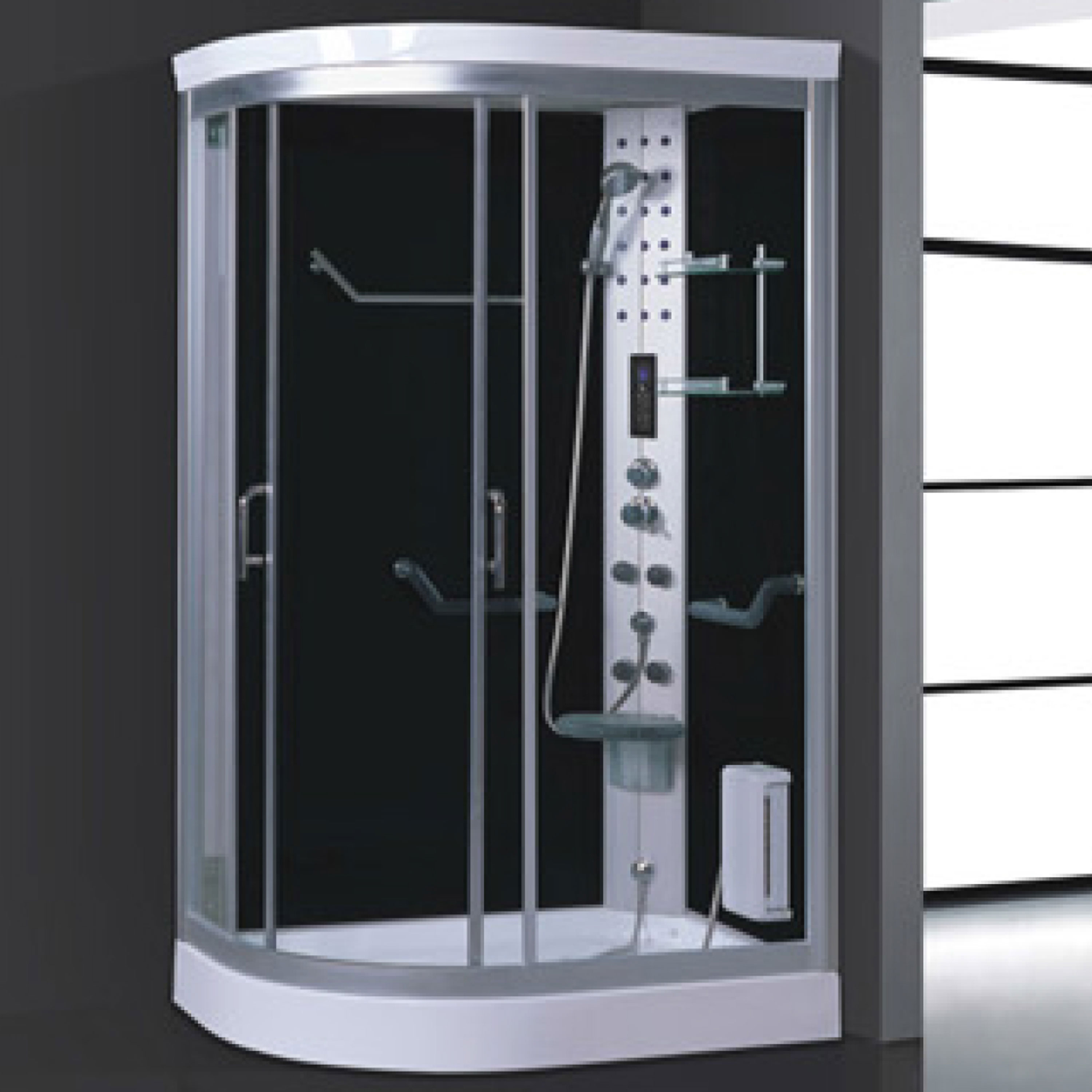 Modern Small Steam Shower Bath Cabin Unit