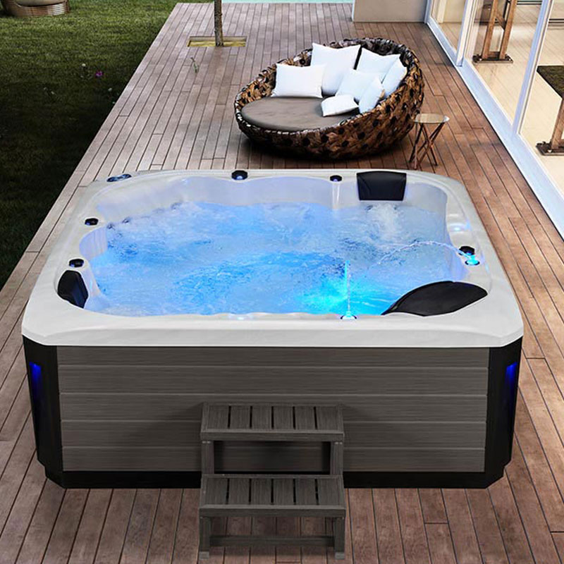 Wellness Whirlpool/ High Quality Best Redetube Vasca Freestanding Hot Tub/ Bubble Bath Spa