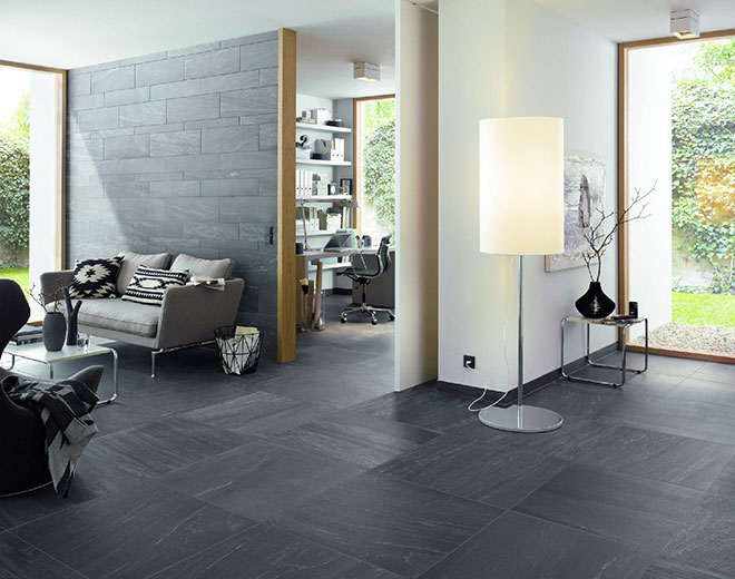 Dark Grey Tiles