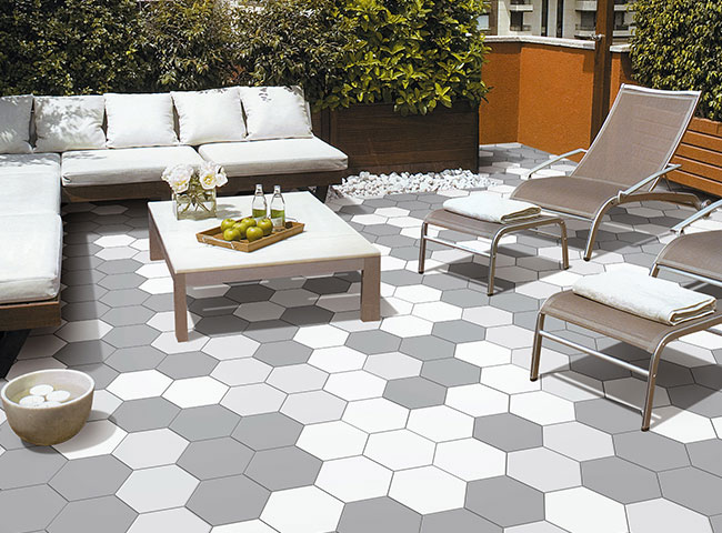 Hexagon Floor Tiles
