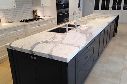 marble kitchen tile