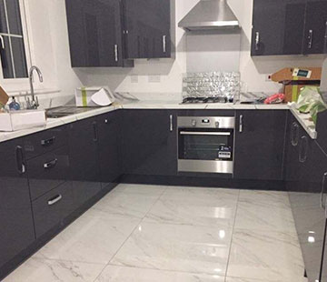 marble kitchen tile