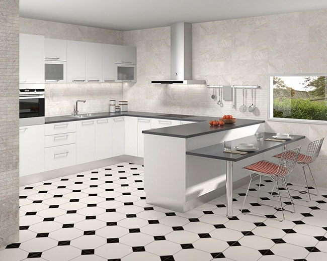 Octagon Floor Tiles