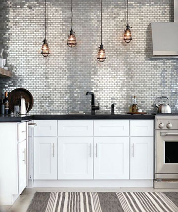 silver grey tiles