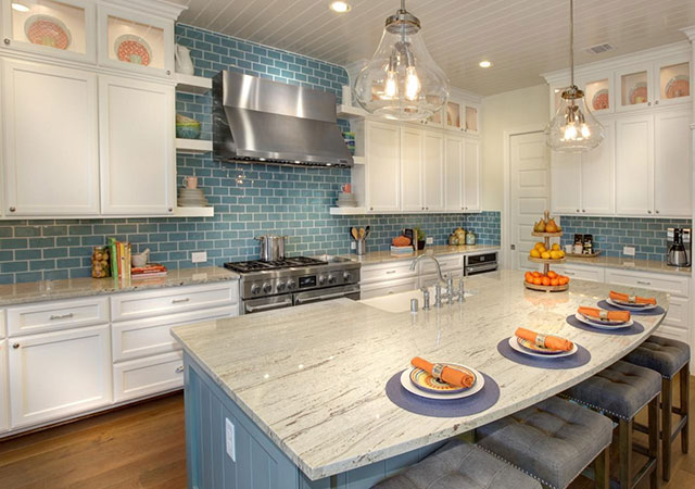 Kitchen With Subway tiles