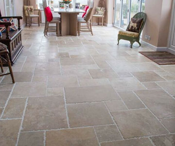 travertine floor tile