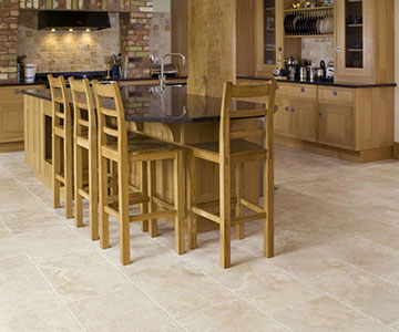 travertine floor tile