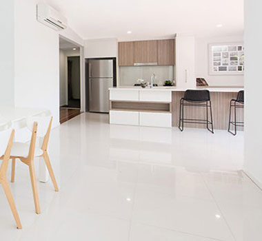 White Floor Tile