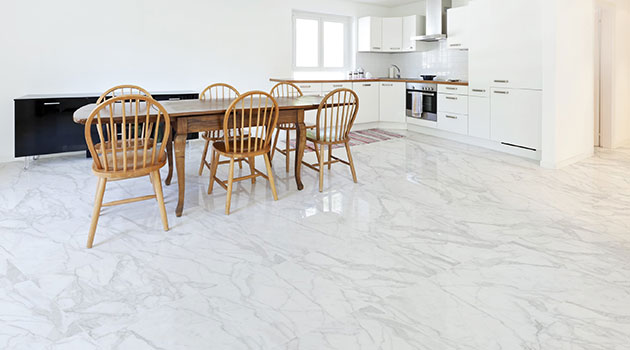 White Floor Tile