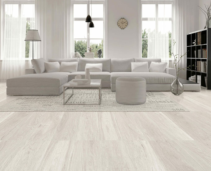 white wall floor tiles