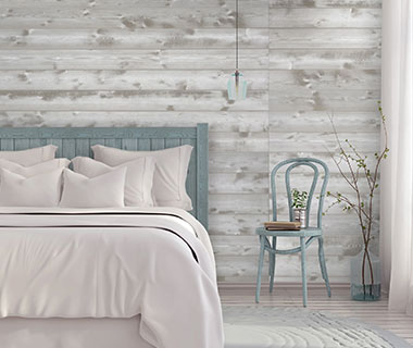 White Wood Wall Tiles