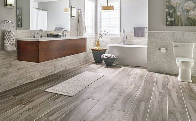 Wood Look Bathroom Tile