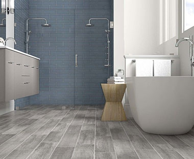 Wood Look Bathroom Tile