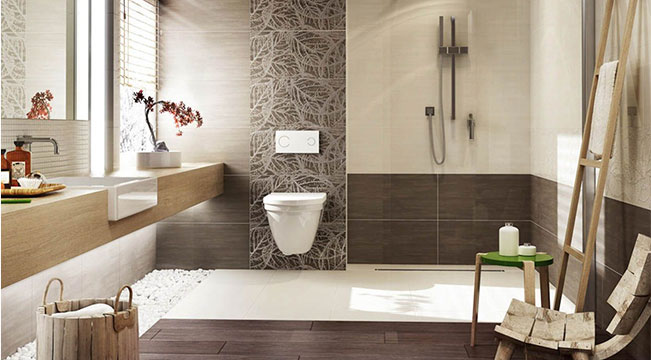 Wood Look Bathroom Tile