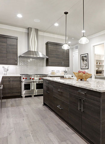 Wood Look Kitchen Tiles Effect, Grey Wood Tile Kitchen
