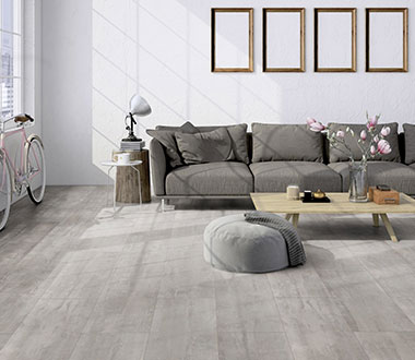 Wood Look Living Room Tile