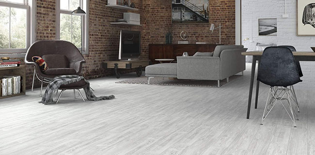 Wood Look Living Room Tile