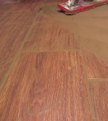 How To Grout For Wood Look Tile Floor, Hardwood Floor Grout