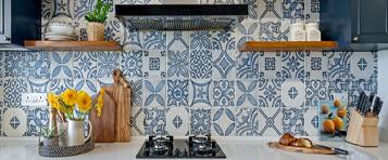 How To Remove Grease From Kitchen Wall & Backsplash Tiles 