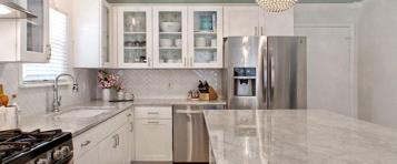 How To Install Marble Tile Countertops In Bathroom & Kitchen - Home Renovation