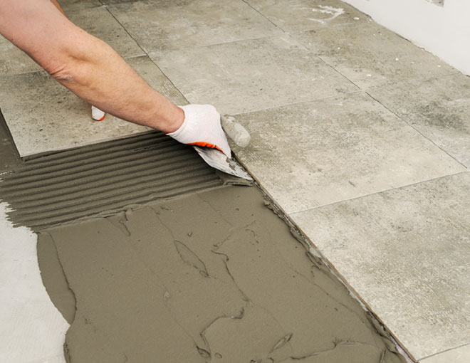 Ceramic Tile Installation Guide Cost, How To Lay A Ceramic Tile Floor On Concrete